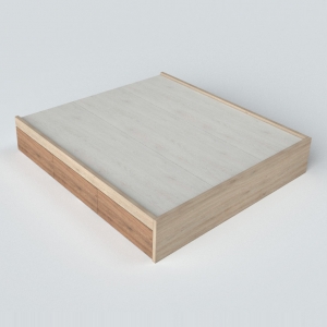 Giường ngủ, Melamine - 1868x2034x370