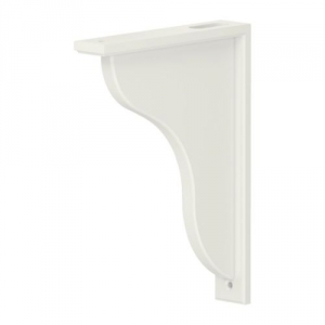 BAS GẮN TƯỜNG - Bas gỗ sơn trắng. Size: L180 x H240mm