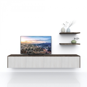Tủ tivi, Melamine - 2400x350x350
