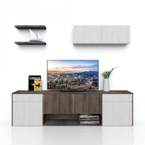 Tủ tivi, Melamine - 2400x350x640