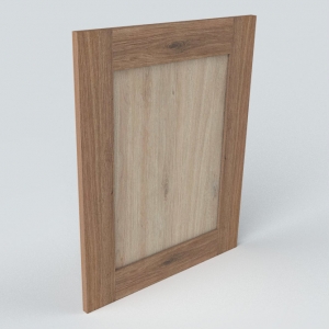 Cánh tủ Tivi, Pano Melamine - 500x620x17