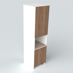 Tủ bếp đứng 1 lò, Melamine