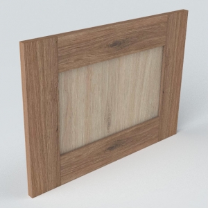 Cánh tủ Tivi, Pano Melamine - 500x370x17
