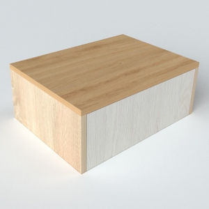 Tab đầu giường, Melamine